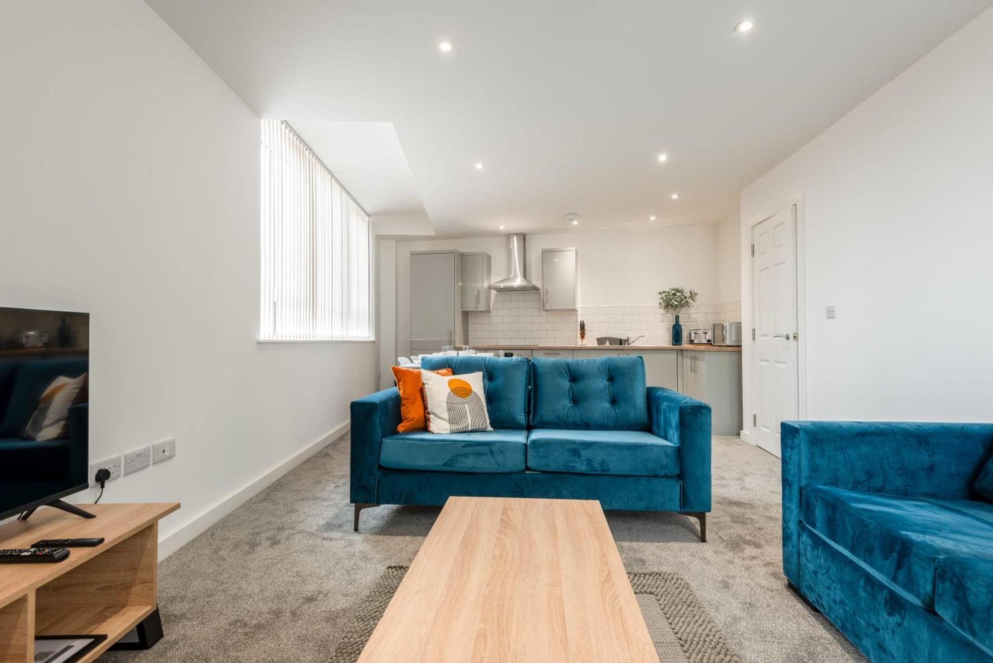 Lovely 1 Bedroom Apartment In Central Rotherham Dış mekan fotoğraf